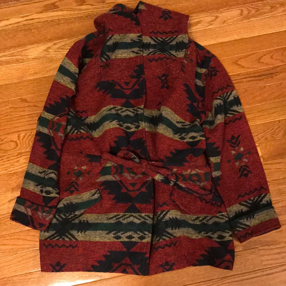 Tribal Print Coat